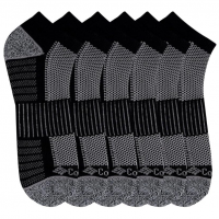 Columbia Meia Masculina De Piquê Invisível, 6 Pares na Amazon