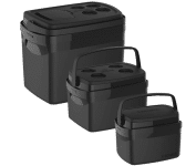Combo Caixa Térmica Tropical 32L/12L/5L, Soprano, 0700, Preta, Grande na Amazon