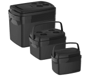 Combo Caixa Térmica Tropical 32L/12L/5L, Soprano, 0700, Preta, Grande na Amazon
