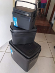 Combo Caixa Térmica Tropical 32L/12L/5L, Soprano, 0700, Preta, Grande na Amazon