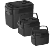 Combo Caixa Térmica Tropical 32L/12L/5L, Soprano Preta na Amazon