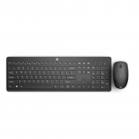 Combo De Teclado E Mouse Ergonômico Sem Fio HP 230 na Amazon