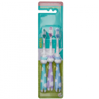 Combo Econômico Infantil Com 3 Escovas Dentais, Kess, Multicor na Amazon