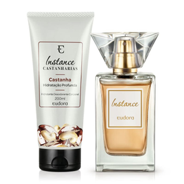 Combo Instance: Hidratante Castanha 200ml + Colônia Desodorante 50ml na Eudora