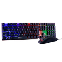Combo Mouse E Teclado Dazz Diamond Dust 62000098 - Preto na Casas Bahia