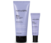 Combo Nativa Spa Lilac: Gel de Limpeza Facial 100g + Balm Hidratante Labial 7,5ml na O Boticário