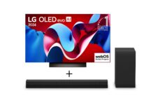 Combo Smart TV LG OLED evo AI C4 4K 55 polegadas 2024 + Soundbar LG S40T na LG