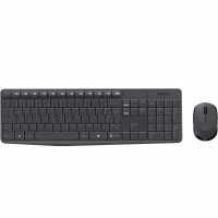 Combo Teclado E Mouse Sem Fio Logitech MK235 Com Conexão USB, Pilhas Inclusas E Layout ABNT2 na Amazon