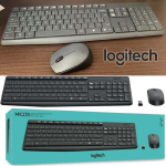 Combo Teclado e Mouse sem fio Logitech MK235 com Conexão USB, Pilhas Inclusas e Layout ABNT2 na Amazon