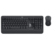 Combo Teclado e Mouse sem fio Logitech MK540 com Teclado com Apoio para as Mãos, Teclas de Mídia, USB, Pilha Inclusa e Layout ABNT2 na Amazon