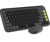 Combo Teclado e Mouse sem fio Logitech POP Icon com Teclas e Botões Personalizáveis, Clique Silencioso, Easy-Switch para até 3 dispositivos e Conexão Bluetooth – Grafite na Amazon