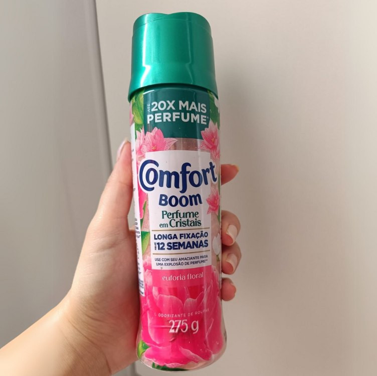 Comfort Boom Perfume em Cristais Euforia Floral 275 G na Amazon