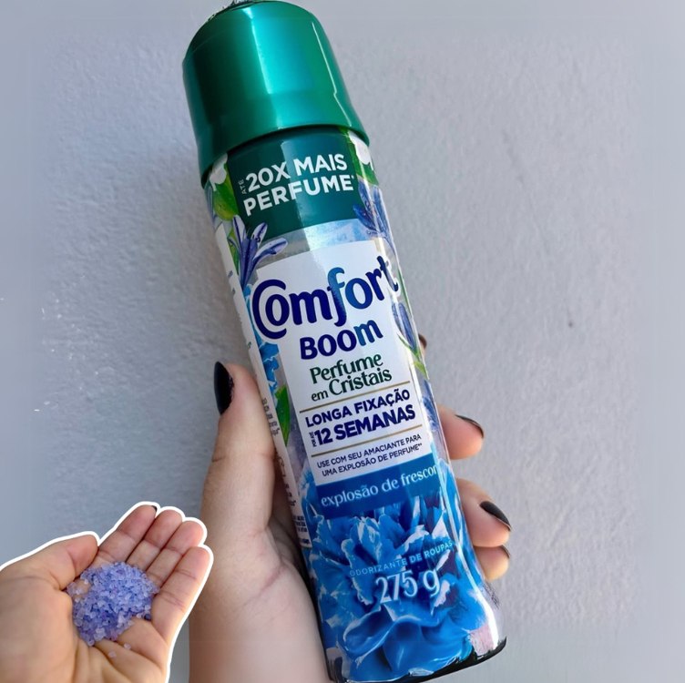 Comfort Boom Perfume em Cristais Explosão de Frescor 275 G na Amazon
