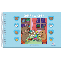 Comfy And Cozy Blue - Para Colorir na Amazon