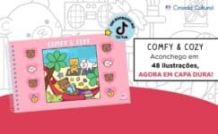 Comfy and Cozy Pink - Para Colorir Capa comum na Amazon