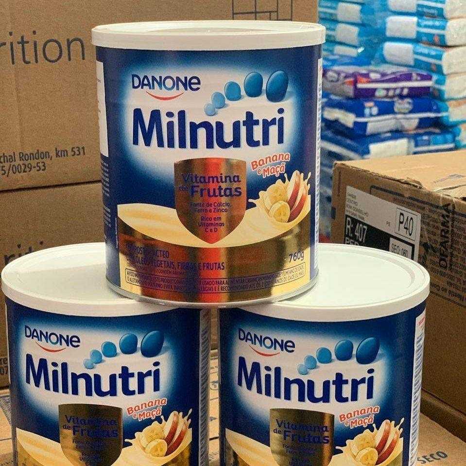 Composto Lácteo Milnutri Vitamina de Frutas Danone Nutricia 760g na Amazon