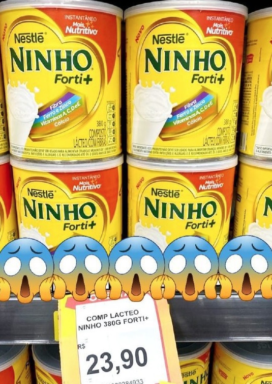Composto Lácteo, Nestlé, Ninho, Forti+, Lata, 380 g na Amazon