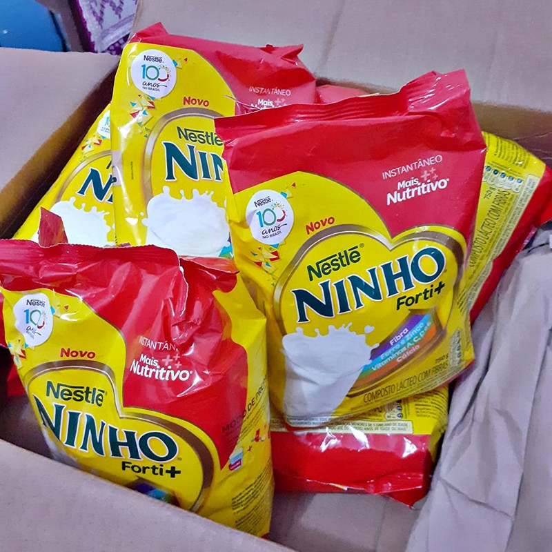 Composto Lácteo, Nestlé, Ninho Forti+, Pacote, 750g na Amazon