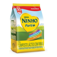 Composto Lácteo, Nestlé, Ninho Forti+, Pacote, 750g na Amazon