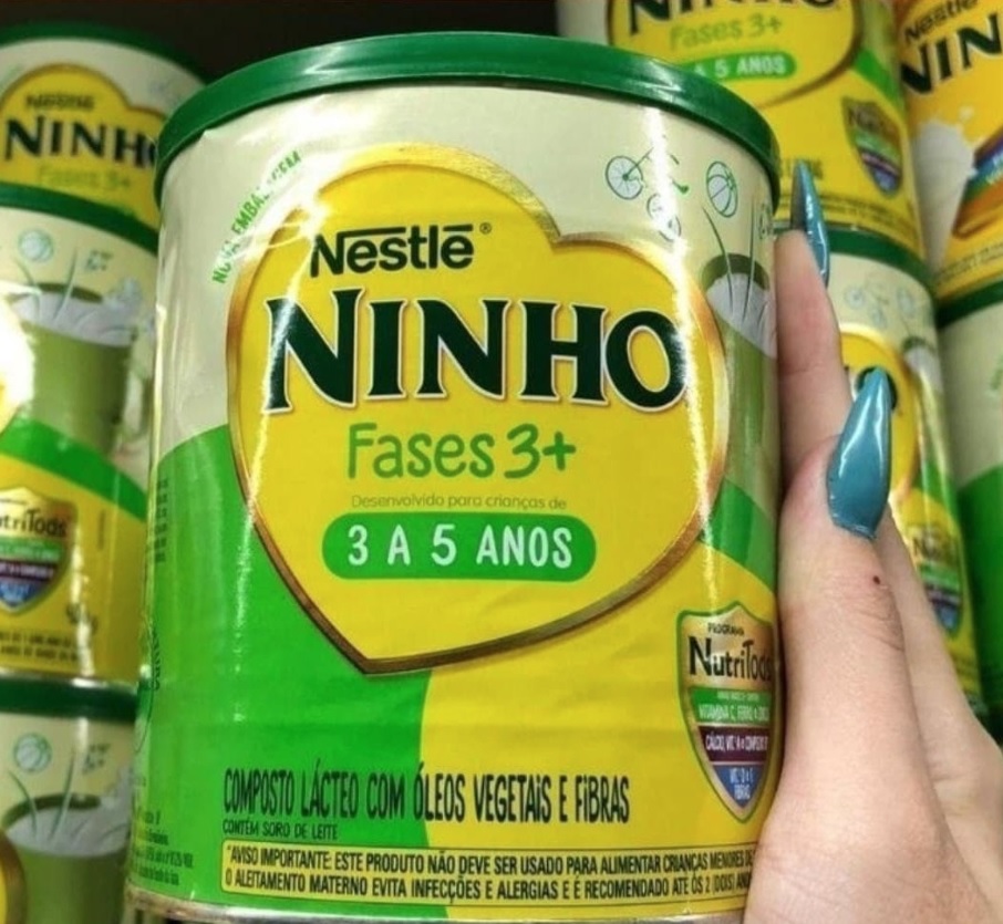 Composto Lácteo Ninho Fases 3+ 800g na Amazon