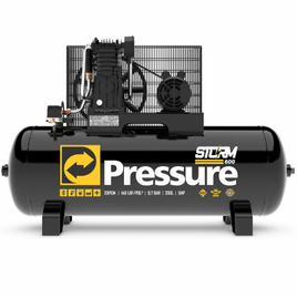 Compressor de Ar Storm 600 200L 20pcm Trif Pressure na Ferramentas Kennedy