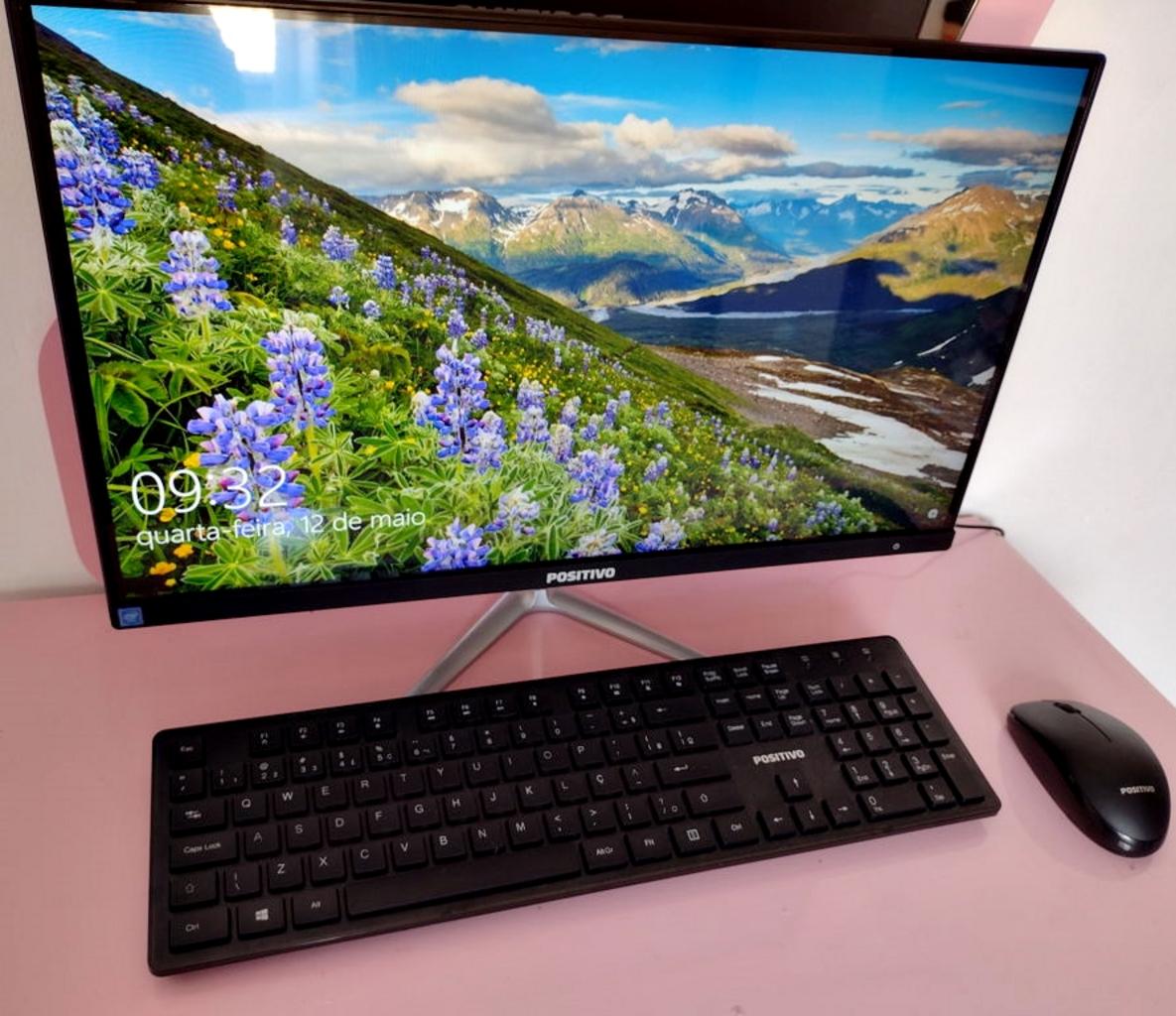 Computador All in One Positivo Union C4128A-21 – Intel Celeron Dual-Core 4GB 128GB SSD LED 21,5” na Magazine Luiza