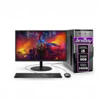 Computador Bestpc Completo, Intel Core I5, 8GB, SSD 240GB, Windows 10 Trial + Monitor 19 Polegadas na KaBuM!