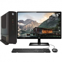 Computador Completo Intel Dual Core J1800 RAM 4GB SSD 32GB INIT I85 Green Tech Monitor 19,5", Skill Gaming na Amazon
