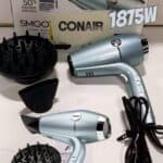 Conair, Secador de Cabelo, Com Difusor, 2 Velocidades, 2 Temperaturas, 1875W, Hydro-Fusion, 127V - Prateado na Amazon