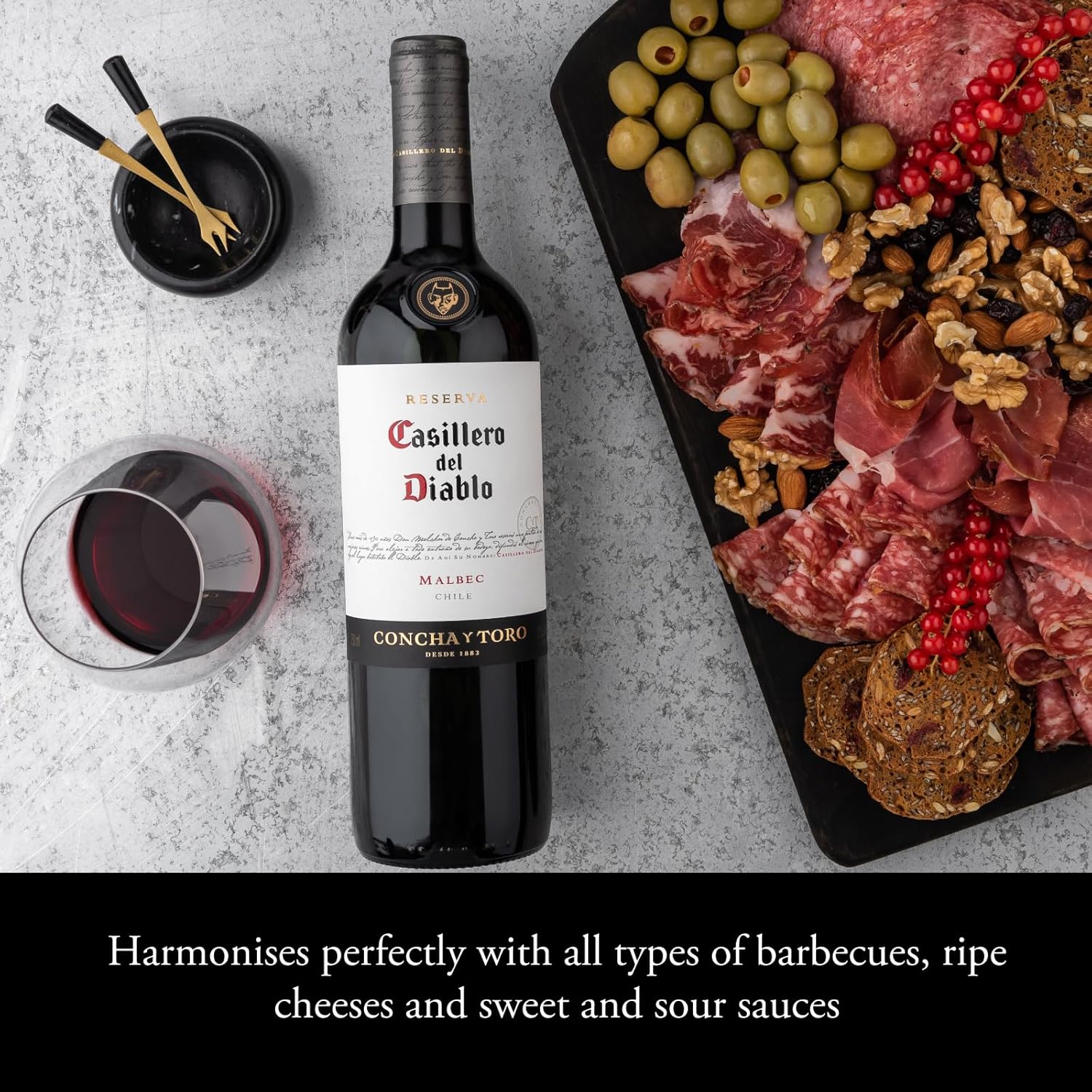 Concha y Toro Casillero Del Diablo Malbec 750ml na Amazon
