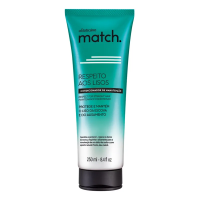 Condicionador Match Respeito Aos Lisos, 250ml na O Boticário