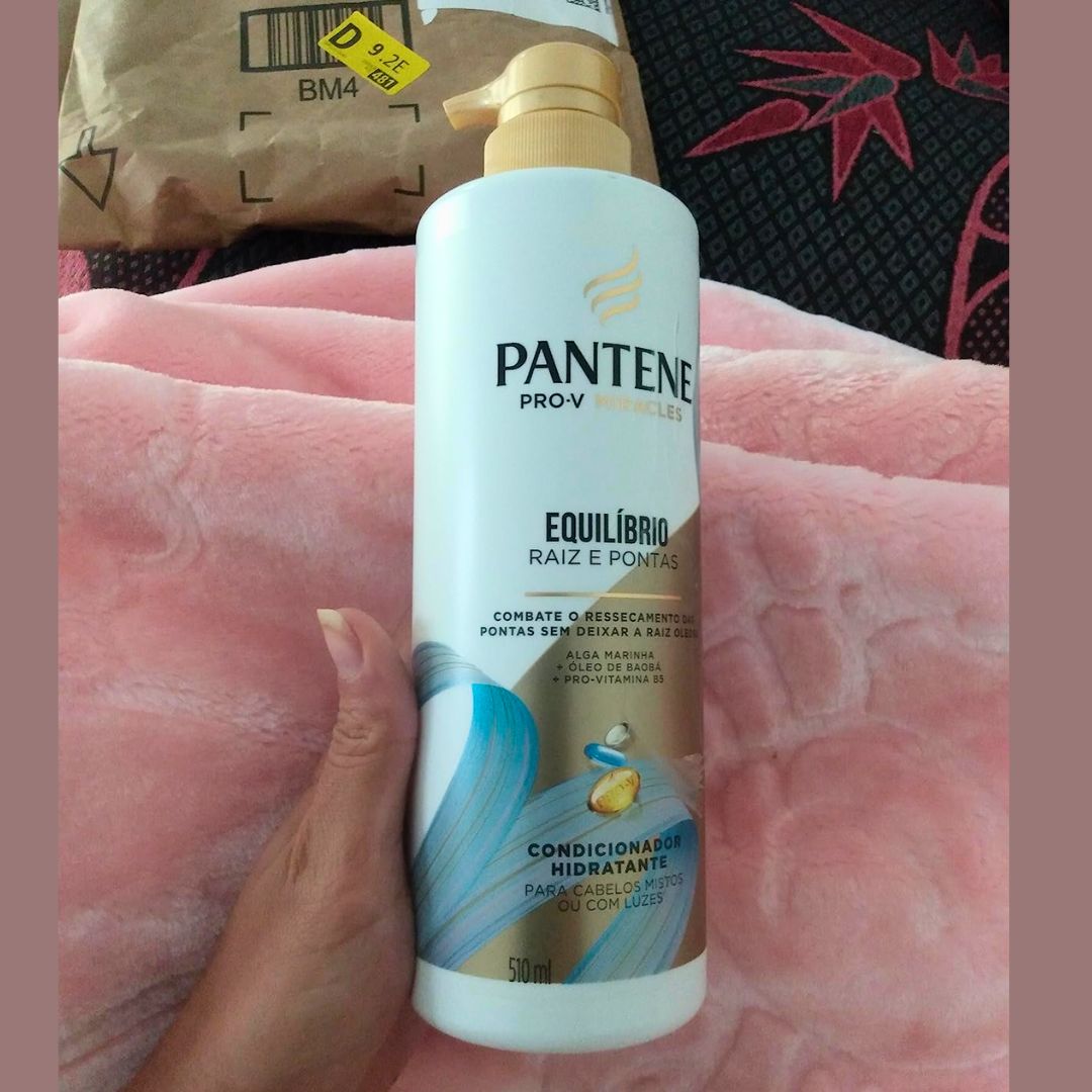Condicionador Pantene Equilíbrio para cabelos mistos e pontas ressecadas 510 ml na Amazon