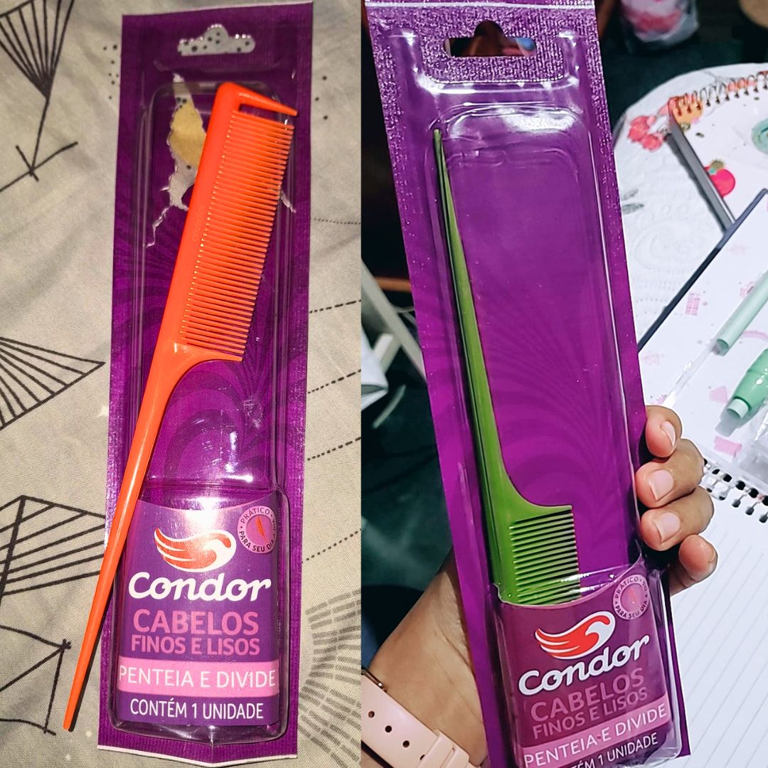 Condor SM 08 Joy – Pente para cabelos, Cores sortidas na Amazon