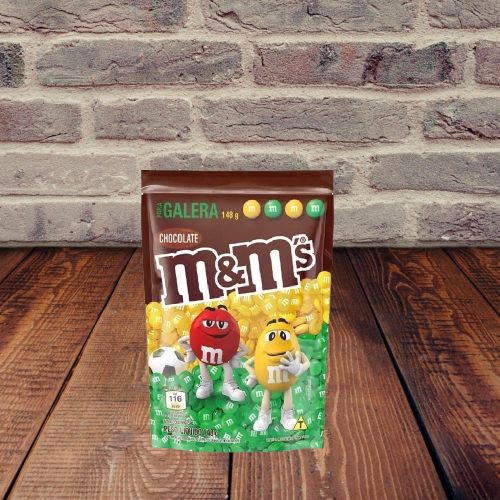 Confeito de Chocolate ao leite M&M’s para Galera 148g na Americanas