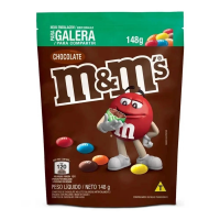 Confeito M&Ms Chocolate Ao Leite 148g Mars na Americanas