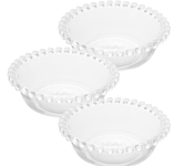 Conjunto 3 Bowls de Cristal 14cm x 4,5cm – Linha Pear – WOLFF na Amazon