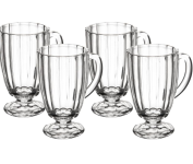 Conjunto 4 Taças para Cappuccino de Vidro – WOLFF Classic – 160ml na Amazon