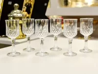 Conjunto 6 Taças para Licor de Vidro Diamante Lyor Transparente – 60Ml na Amazon