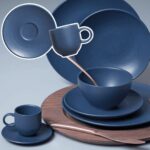 Conjunto C/ 6 Xícaras De Café C/ Pires Coup Stoneware Boreal 97 ml na Amazon