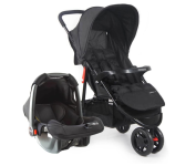 Conjunto Carrinho e Bebê Conforto Cosco Kids, Travel System Toffy, Preto Absoluto na Amazon