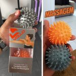 Conjunto com 2 Bolas de Massagem Vollo Sports na Amazon