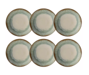 Conjunto Com 6 Pratos Raso Coup Mediterrâneo – 27,5cm na Amazon