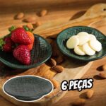 Conjunto com 6 Ramequim Médio Juta Greenery Ø11×2,2cm 57ml – Porto Brasil na Amazon