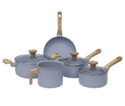 Conjunto de 5 Panelas com Tampa de Vidro Temperado Mimo Style Pratic Cook Grafite na Amazon