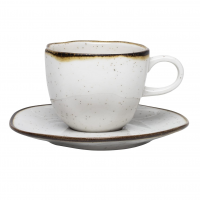 Conjunto De 6 Xícaras De Chá Grandes 220 Ml Com Pires Ryo Maresias na Amazon