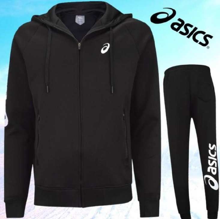 Conjunto de Agasalho ASICS Interlock com Capuz e Zíper – Masculino na Centauro