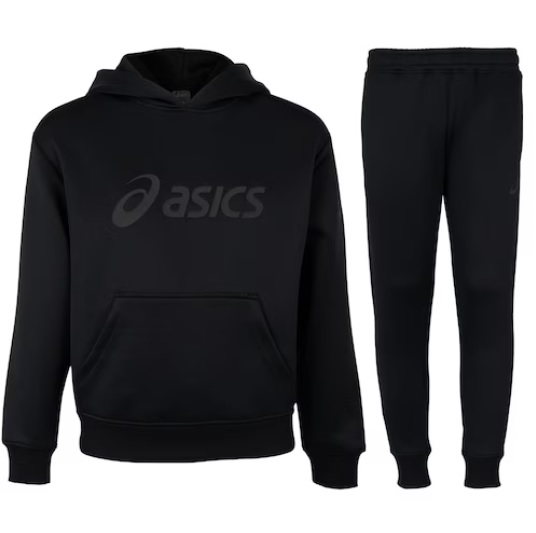 Conjunto de Agasalho Infantil ASICS com Capuz Internal Fechado na Centauro