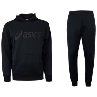 Conjunto De Agasalho Masculino ASICS Com Capuz Interlock Fechado na Centauro