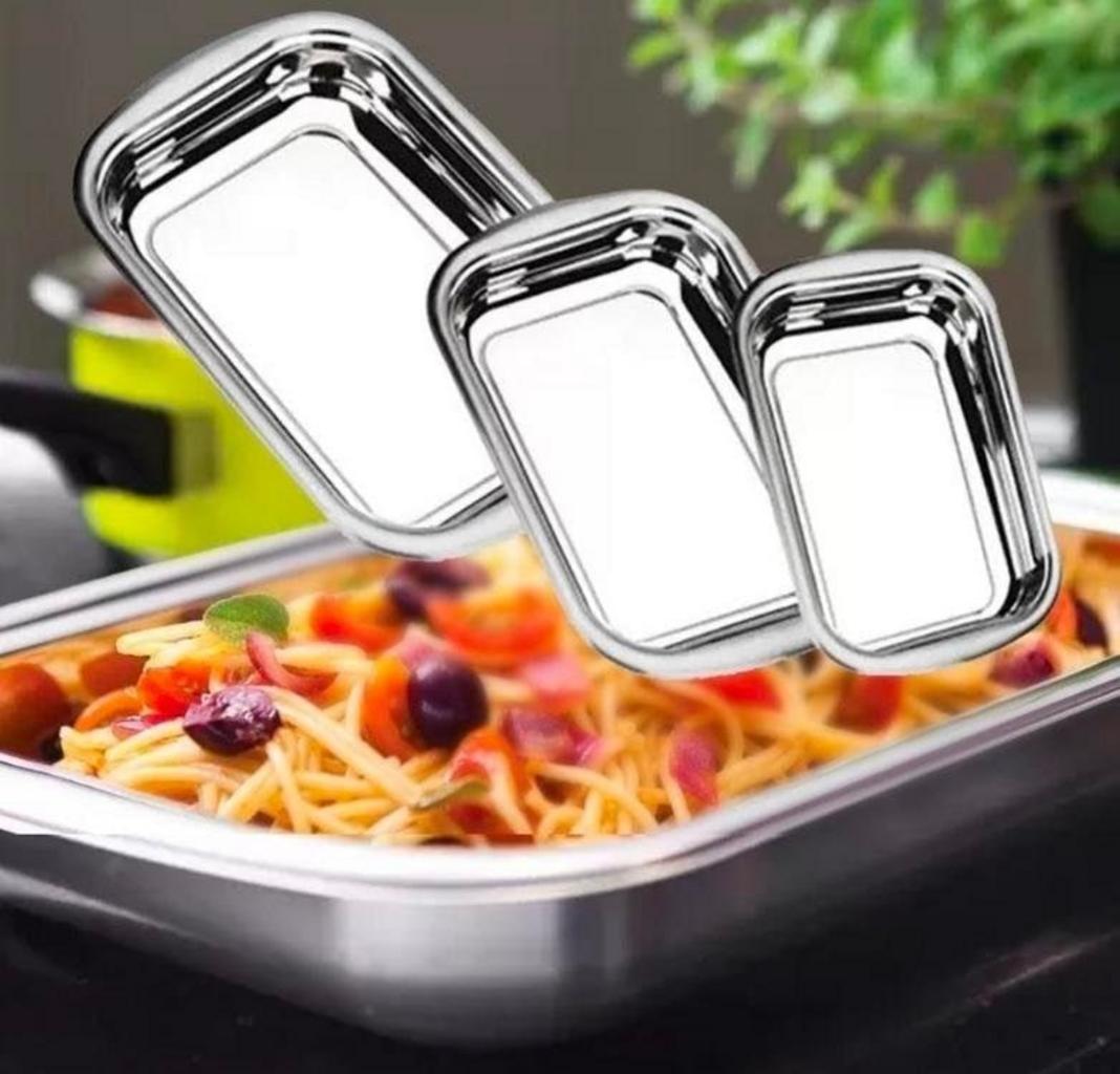 Conjunto de Assadeiras 3 Peças – Tramontina 64310/400 na Magazine Luiza