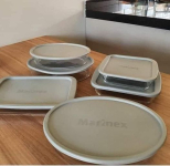 Conjunto de Assadeiras de Vidro Marinex 6 Peças na Magazine Luiza